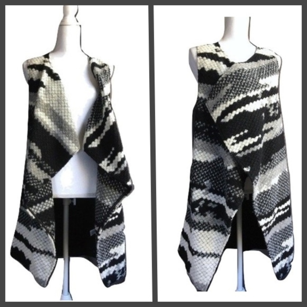 Anthropologie Waterfall Vest by Guest Editor